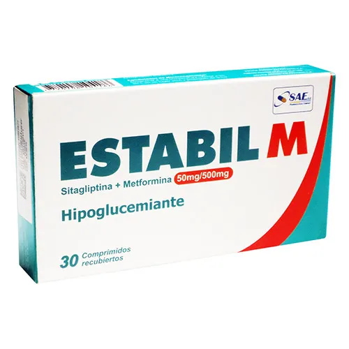 ESTABIL M  50/500 CAJA X 30 COMPRIMIDOS - Ecofarma