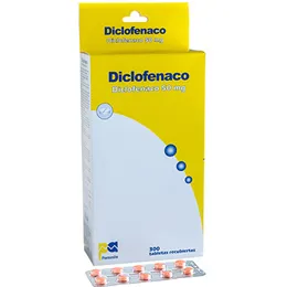 DICLOFENACO 50 MG CAJA X 300 TABLETAS RECUBIERTAS - Ecofarma