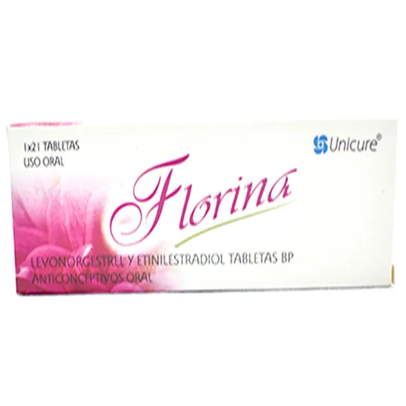 FLORINA CAJA X 21 COMPRIMIDOS - Ecofarma