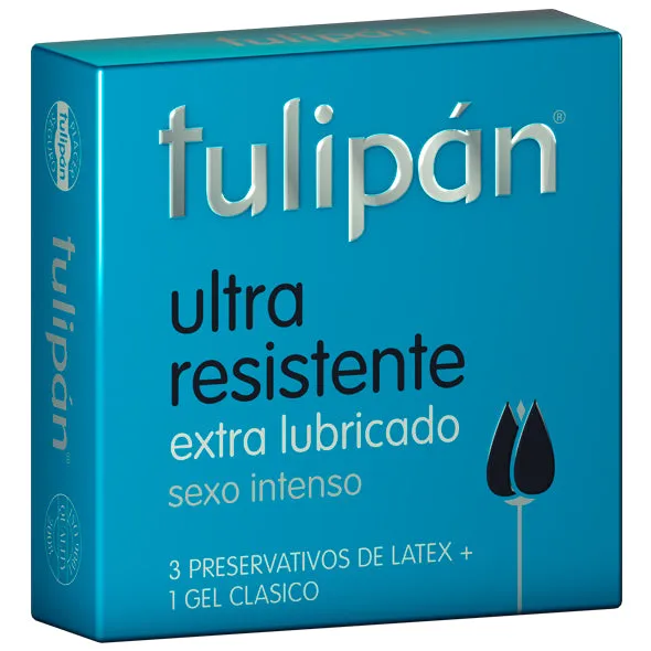PRESERVATIVO TULIPAN ULTRA RESISTENTE X 3 UNID. - Ecofarma