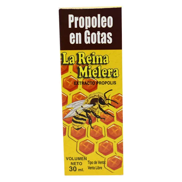 PROPOLEO GOTAS REINA MIELERA FCO X 35 ML - Ecofarma