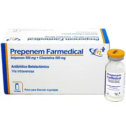 PREPENEM FARMEDICAL CAJA X 10 VIALES I.V. - Ecofarma