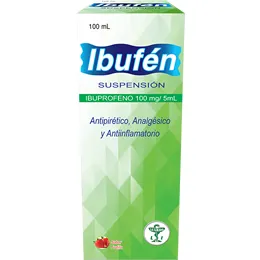 IBUFEN SUSPENCION 100 MG FCO X 100 ML - Ecofarma