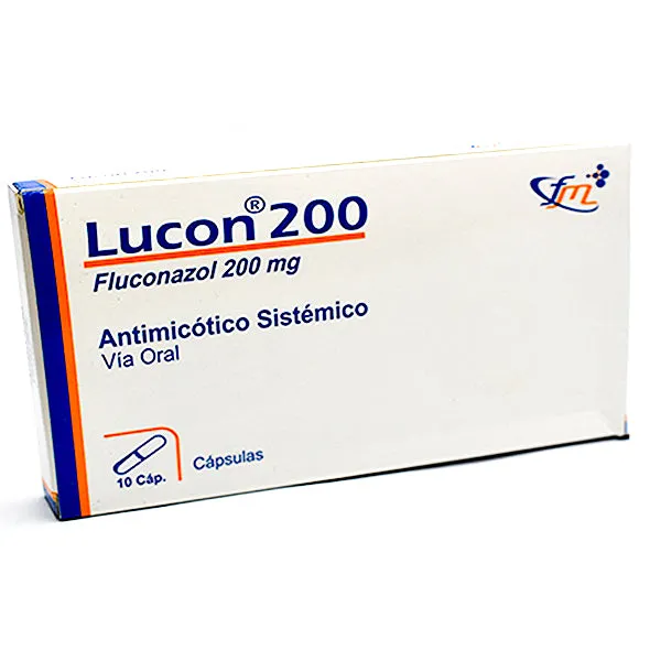 LUCON 200 MG CAJA X 10 CAPSULAS - Ecofarma
