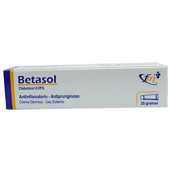 BETASOL 0.05% CREMA DERMICA TUBO X 25 G - Ecofarma
