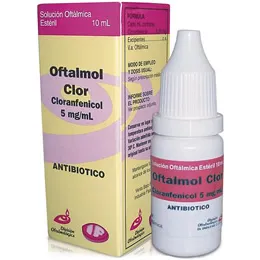 OFTALMOL CLOR CLORANFENICOL COLIRIO X 15 ML - Ecofarma