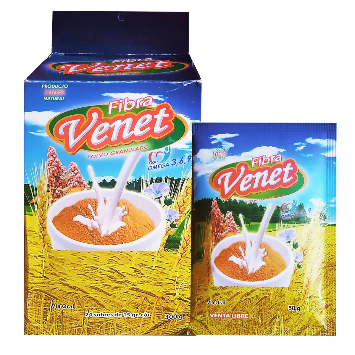 FIBRA VENET CAJA X 24 SOBRES - Ecofarma