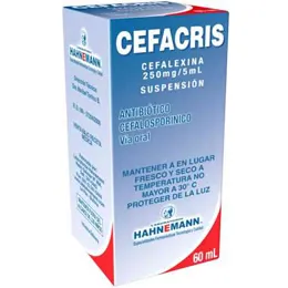 CEFACRIS 250 MG SUSPENCION FCO X 60 ML - Ecofarma