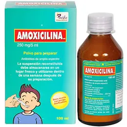 AMOXICILINA 500 MG SUSPENSION FCO X 60 ML - Ecofarma