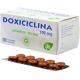 DOXICICLINA 100 MG CAJA X 100 COMPRIMIDOS - Ecofarma