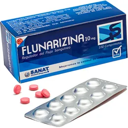 FLUNARIZINA 10 MG CAJA X 100 COMPRIMIDOS - Ecofarma