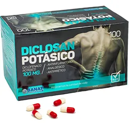 DICLOSAN POTASICO 100 G CAJA X 100 CAPSULAS - Ecofarma