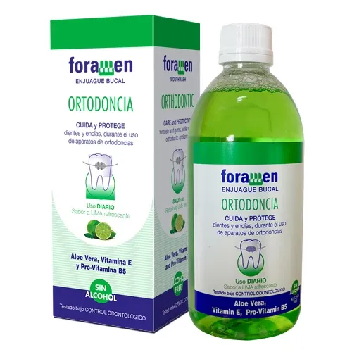 ENJUAGUE BUCAL FORAMEN ORTODONCIA  X 500 ML - Ecofarma