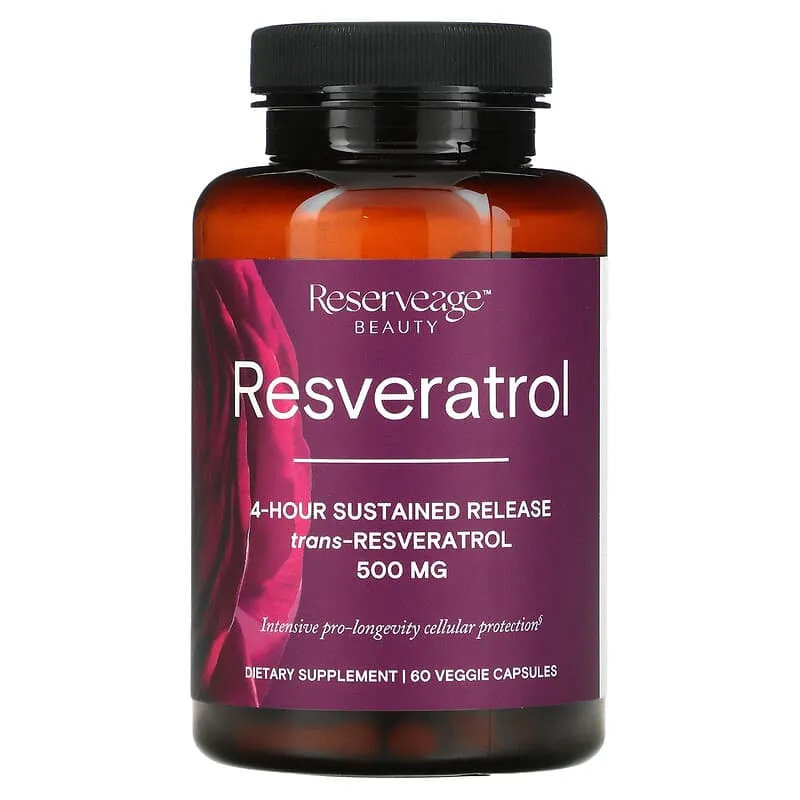 RESVERATROL 500 MG FCO X 60 CAPSULAS - Ecofarma