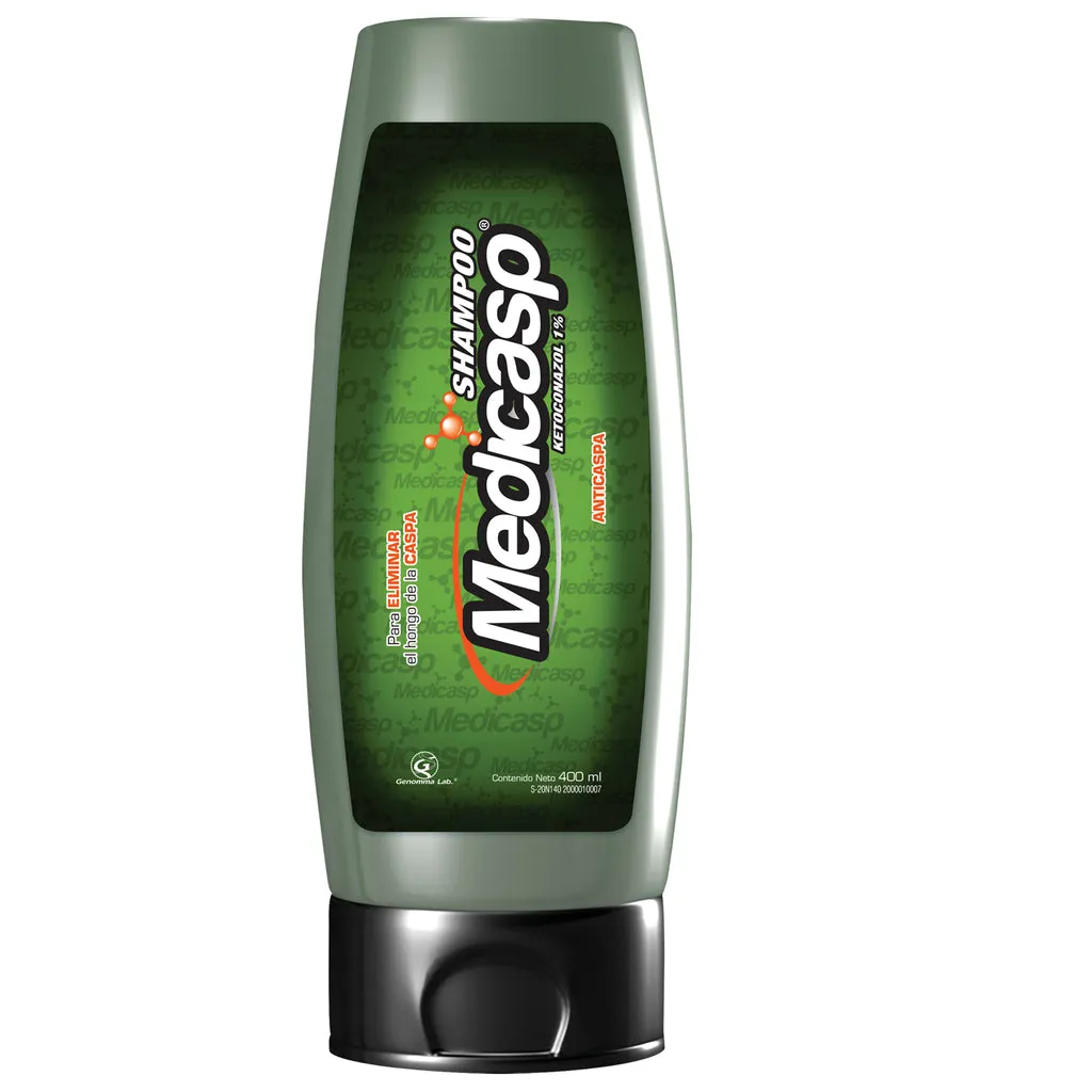 MEDICASP 1% SHAMPOO FCO X 400 ML. - Ecofarma