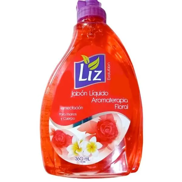JABON LIQUIDO LIZ AROMA TERAPIA FLORAL X 360 ML - Ecofarma