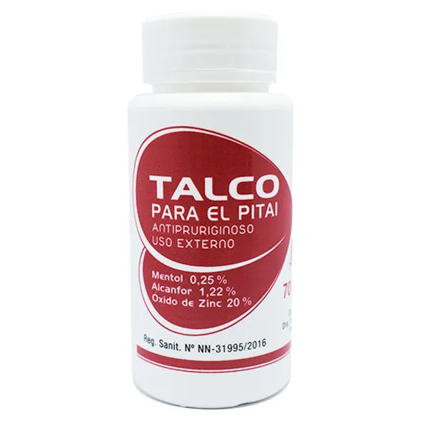 TALCO PARA EL PITAI X 70 G - Ecofarma