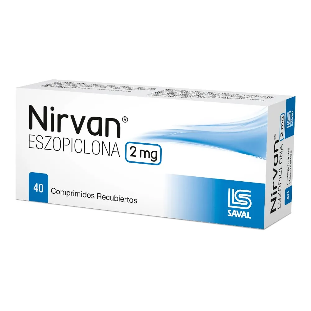 NIRVAN 2 MG CAJA X 40 COMPRIMIDOS - Ecofarma