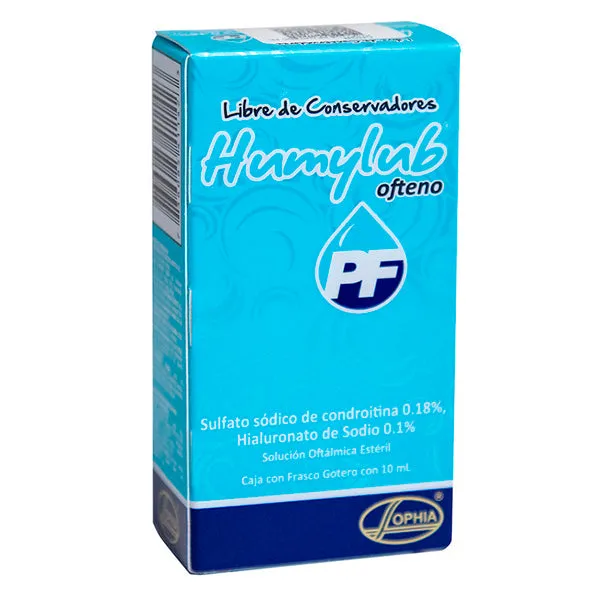 HUMYLUB OFTENO PF SOL. OFTALMICA X 10 ML - Ecofarma