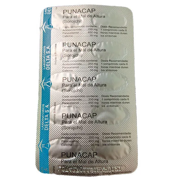 PUNACAP SOROJCHI CAJA X 100 COMPRIMIDOS - Ecofarma