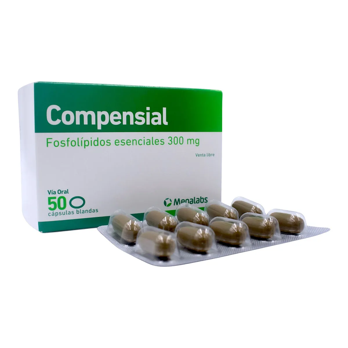 COMPENSIAL 300 MG CAJA X 50 CAPSULAS - Ecofarma