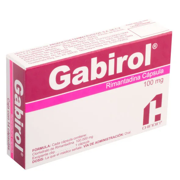 GABIROL 100 MG CAJA X 14 CAPSULA - Ecofarma