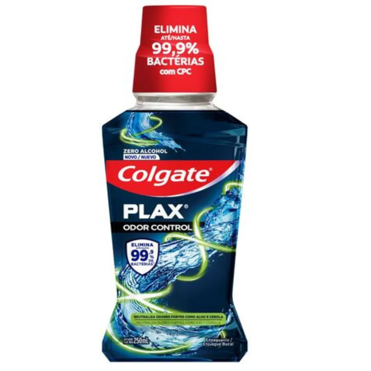 ENJUAGUE BUCAL COLGATE PLAX ODOR CONTROL FRASCO X 250 ML - Ecofarma