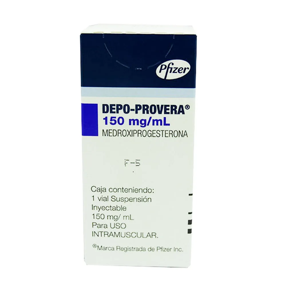 DEPO PROVERA 150 MG CAJA X 24 AMPOLLAS - Ecofarma