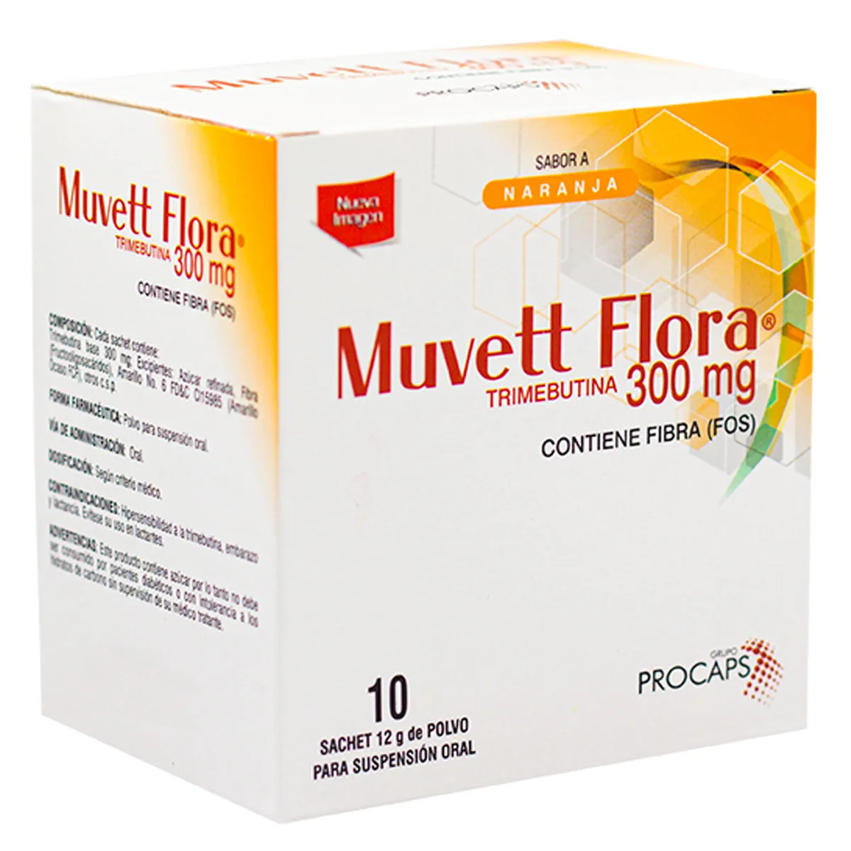 MUVETT FLORA CAJA X 10 SOBRES - Ecofarma