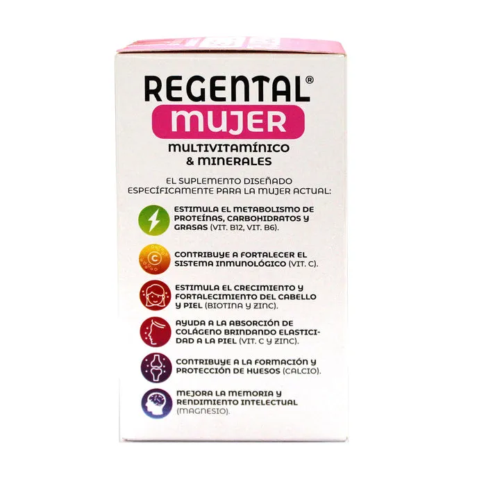 REGENTAL MUJER FCO X 30 COMPRIMIDOS - Ecofarma