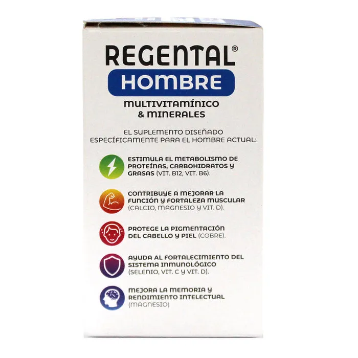 REGENTAL HOMBRE FCO X 30 COMPRIMIDOS - Ecofarma