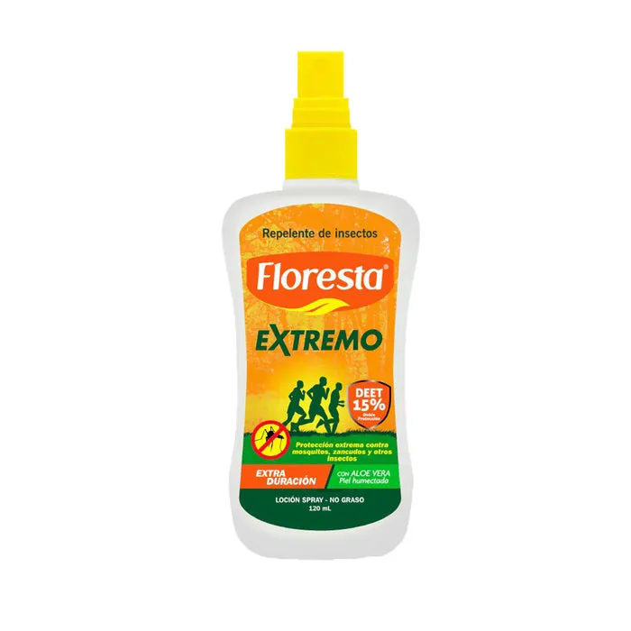REPELENTE FLORESTA EXTREMO LOCION SPRAY X 120 ML - Ecofarma