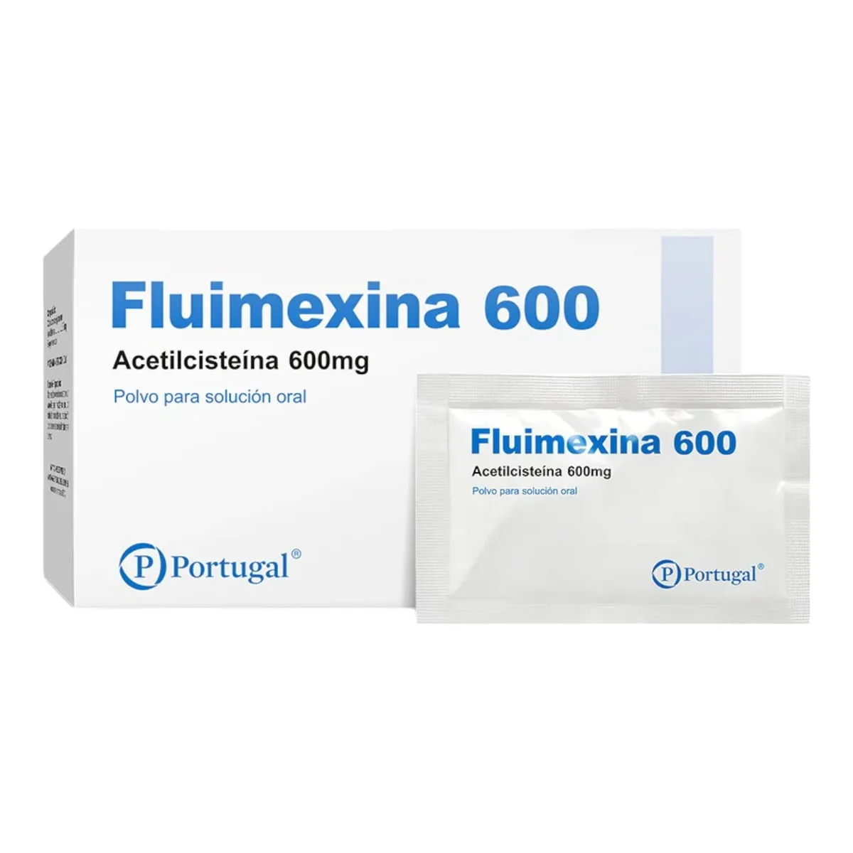 FLUIMEXINA 600 MG CAJA X 30 SOBRES - Ecofarma