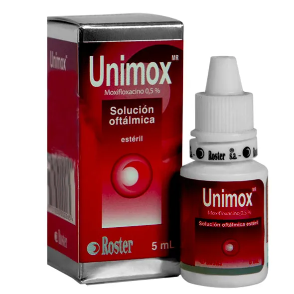 UNIMOX SOL. OFTALMICA X 5 ML - Ecofarma