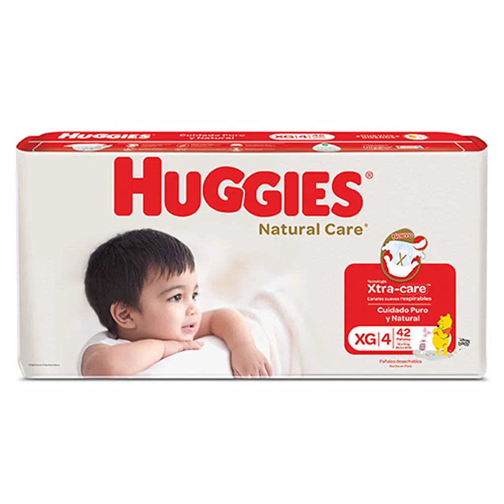 PAÑAL UNISEX ROJO "XG/4" X 42 UNID. - Ecofarma