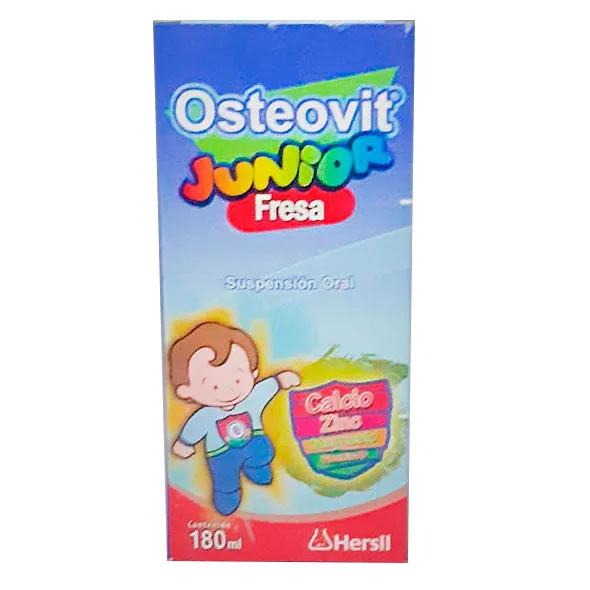 OSTEOVIT JUNIOR FRESA  SUSPENCION X 180 ML - Ecofarma