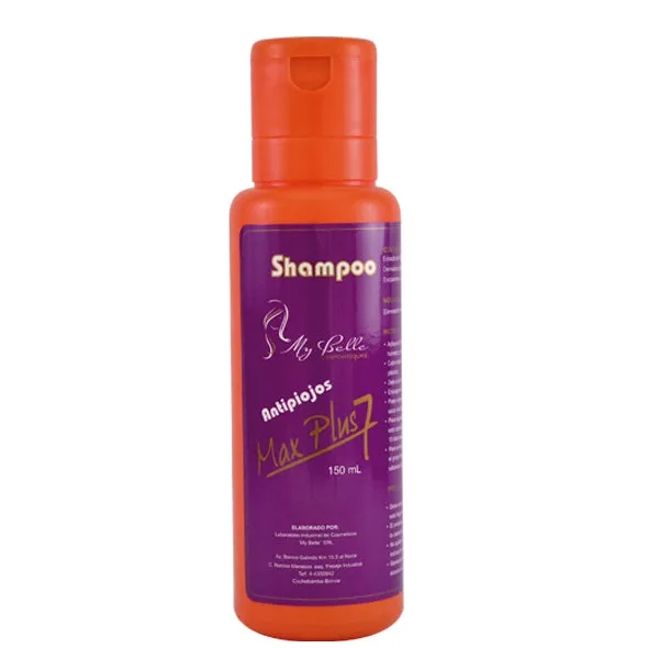SHAMPOO ANTI PIOJOS MY BELLE MAX PLUS 7 X 150 ML - Ecofarma