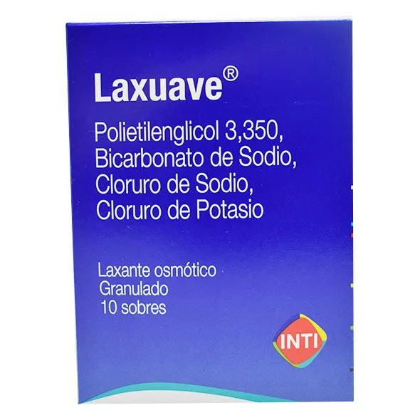 LAXUAVE CAJA X 10 SOBRES - Ecofarma