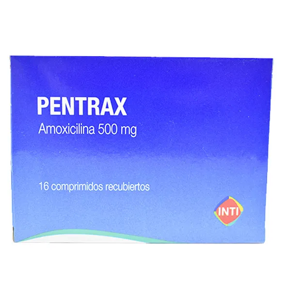 PENTRAX 500 MG CAJA X 16 COMPRIMIDOS - Ecofarma