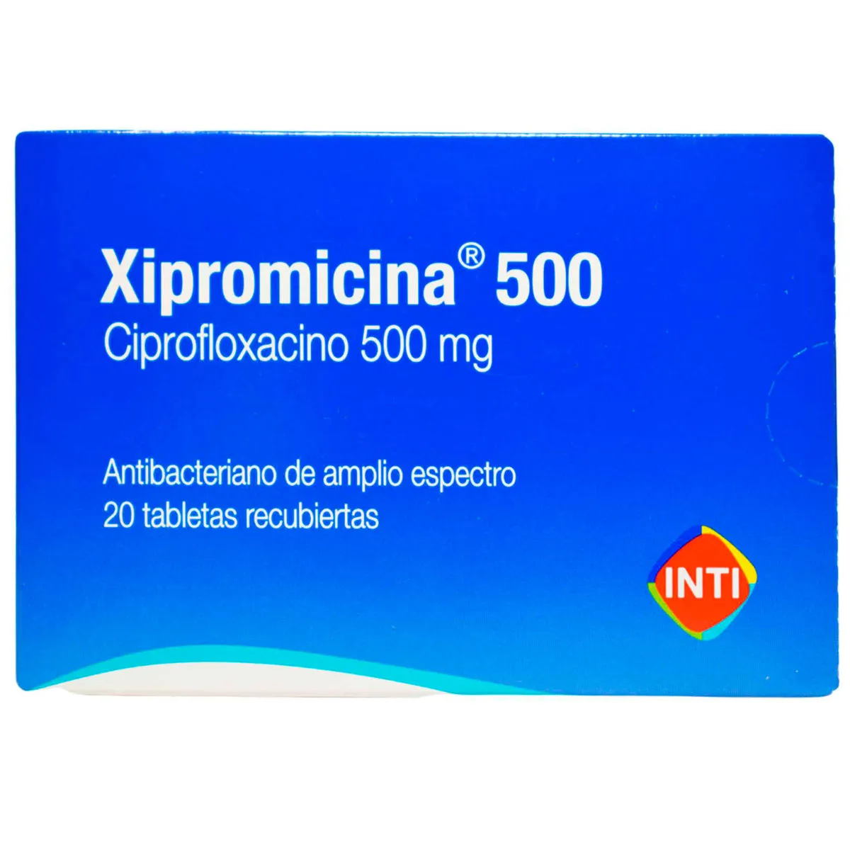 XIPROMICINA 500 MG CAJA X 20 TABLETAS - Ecofarma