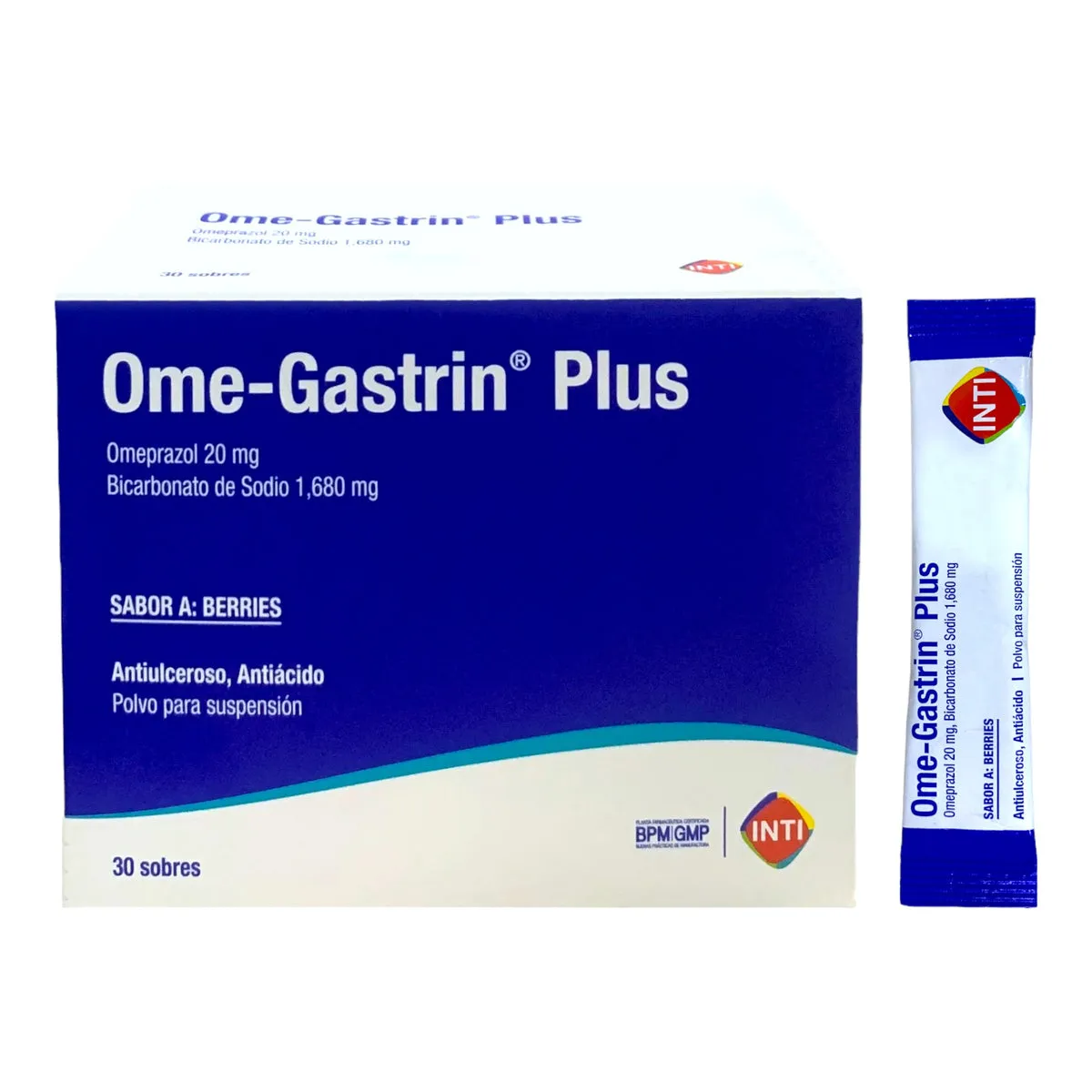 OME GASTRIN PLUS POLVO CAJA X 30 SOBRES - Ecofarma