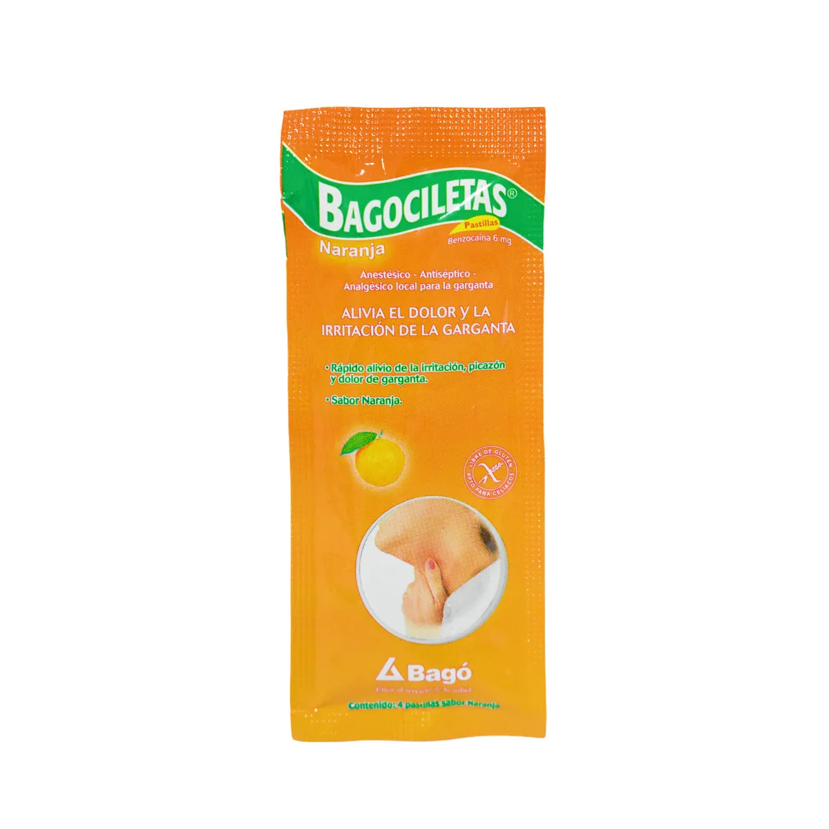 BAGOCILETAS NARANJA CAJA X 25 SOBRES - Ecofarma
