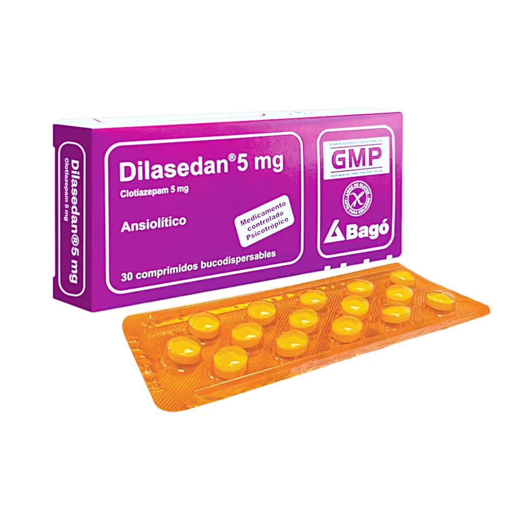 DILASEDAN 5 MG CAJA X 30 COMPRIMIDOS - Ecofarma