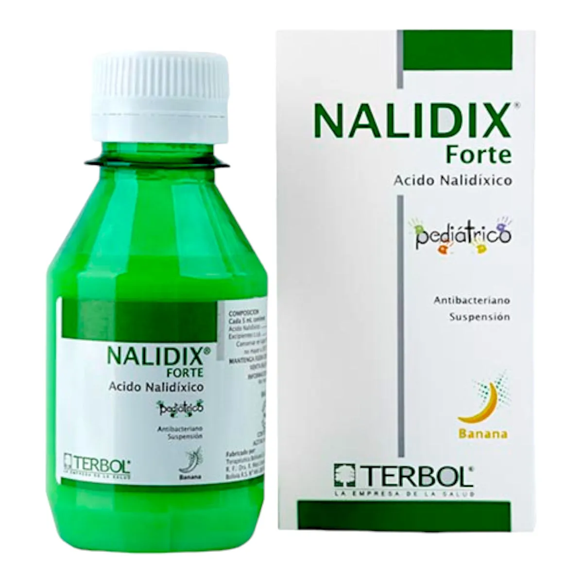 NALIDIX FORTE SUSPENSION FCO X 250 ML - Ecofarma