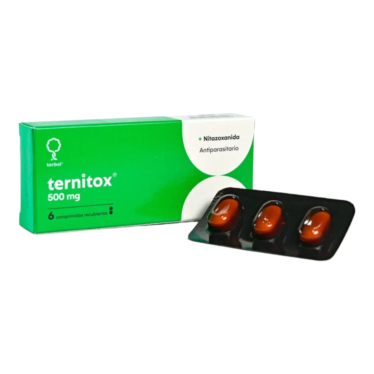 TERNITOX  500 MG CAJA X 6 COMPRIMIDOS - Ecofarma