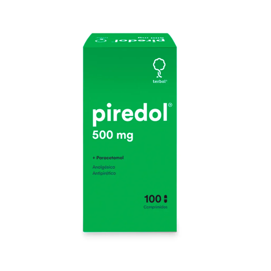 PIREDOL 500 MG CAJA X 100 COMPRIMIDOS - Ecofarma