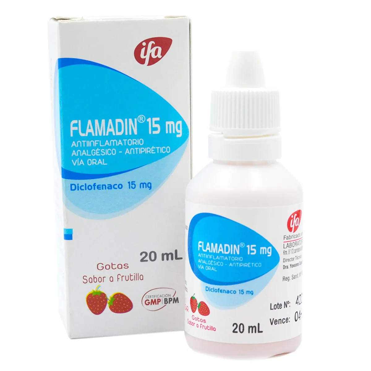 FLAMADIN GOTAS X 20 ML - Ecofarma