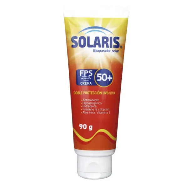 SOLARIS BLOQUEDOR  SOLAR FPS-50 CREMA X 90 G - Ecofarma
