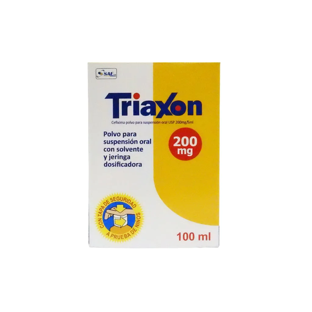 TRIAXON 200 MG SUSPENSION FCO X 100 ML - Ecofarma