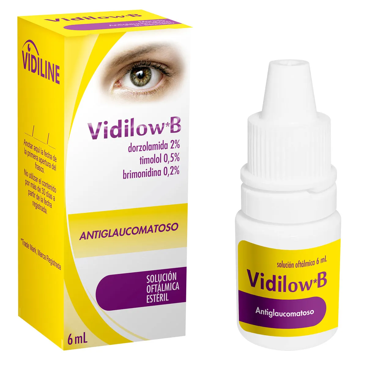 VIDILOW B COLIRIO X 6 ML - Ecofarma
